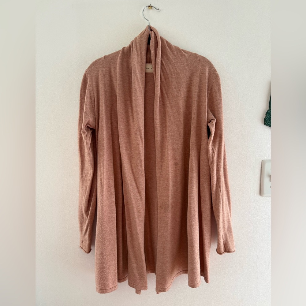 Dreamers Blush Pink Knit Cardigan